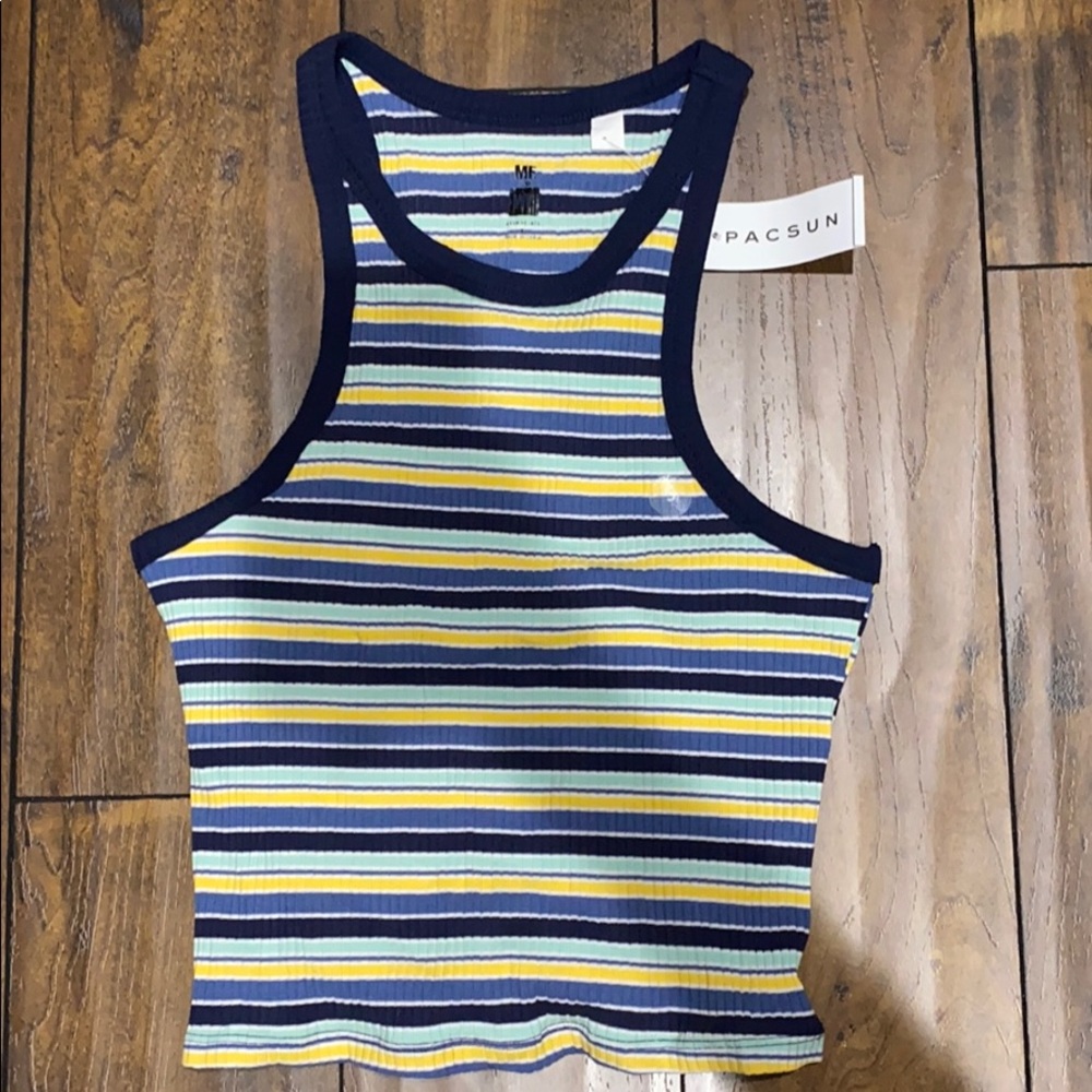 Striped tank top